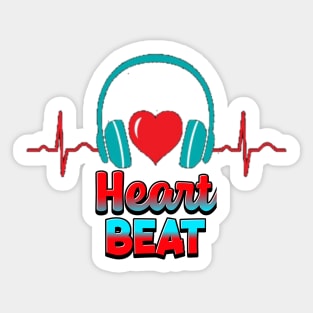 Heart Beat Sticker